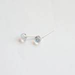 - Small Mystic Ball Ear Studs - 925 Sterling..
