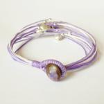 Elephant Charm Wrap Bracelet - Gift Under 10 -..