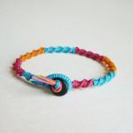 Spiral Macrame Friendship Bracelet In Mix Of..
